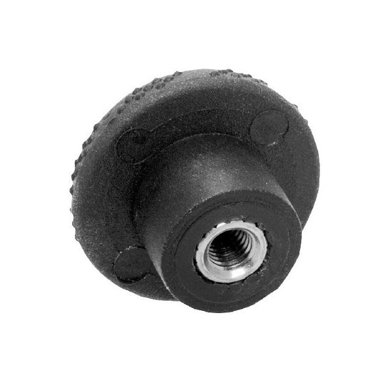 1072999 | KF064C-050-KN-SFT-TP (Each) --- Knurled Knobs - 1/4-20 UNC - 6.35mm - 50.04 - - Female - Brass Knob