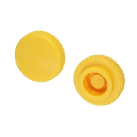 1068921 | KM060M-019-KNU-Y (10 Pcs) --- Knobs - M6 (6.00mm) - Use Own Screw x 19 mm x 7.6 mm