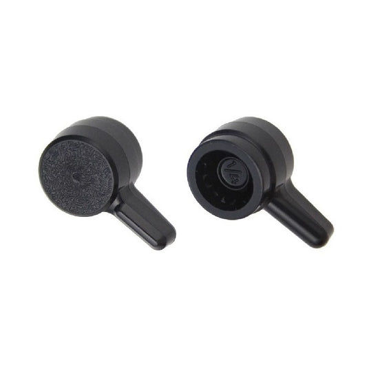 1073856 | KM064-017-L-B (10 Pcs) --- Knobs - 1/4 (6.35mm) - Use Own Screw x 17.46 mm x 11.1 mm