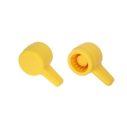 1079861 | KM079-021-L-Y (10 Pcs) --- Knobs - 5/16 (7.94mm) - Use Own Screw x 21.43 mm x 13.5 mm