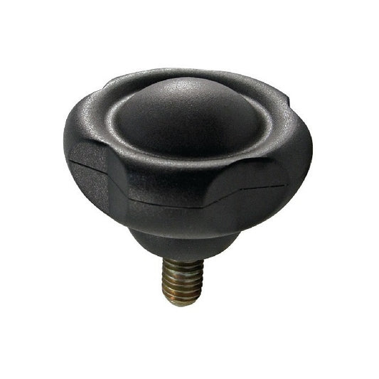 1104470 | KM127C-063-5L60-ST --- Lobe Knobs - 1/2-13 UNC (12.7mm) x 63 mm x 60 mm