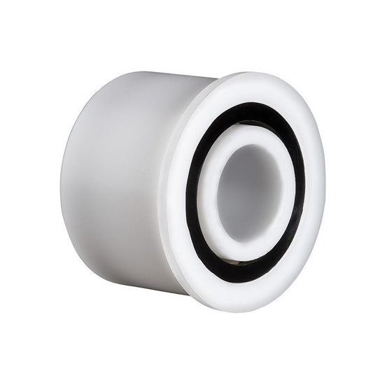 1232888 | KMS-1508NG (Each) --- Disk Cleaning Applications Bearings - Application Oliver Xyratex Disk Cleaning Machine Bearing 12.7x 28.575x20.4mm - Integrated Flange - Acetal Bearing