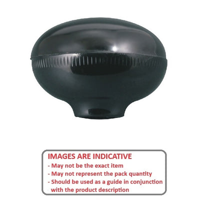 1084089 | KF080M-052-MRPH --- Knobs - M8x1.25 (8mm  Standard) x 51.6 mm x 38.1 mm