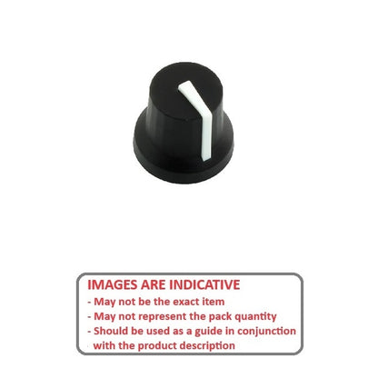 1120012 | KPT-19-AT --- Knobs - 19.00 Spline x 19 mm x 32 mm