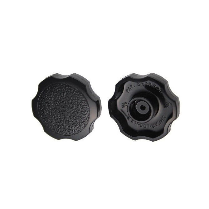 1074712 | KM064-038-ROS-B (2 Pcs) --- Knobs - 1/4 (6.35mm) - Use Own Screw x 38.1 mm x 11.9 mm