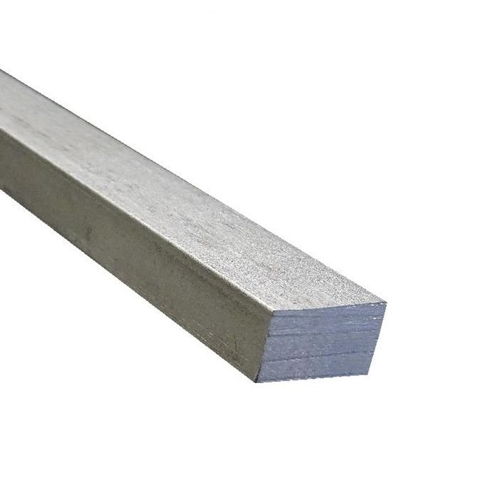 1070834 | 2R-0064-0079-0300-KS3U (Each) --- Rectangular Keysteel Lengths - 6.35x7.938x300 mm - Stainless Steel 303 Similar to A2, 304, 18-8