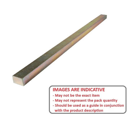 1049514 | 2R-0032-0064-0300-KZU --- Keysteel - 3.175 mm x 6.35 mm x 300 mm