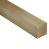 Square Keysteel Lengths - 6.35x6.35x300 mm - Brass