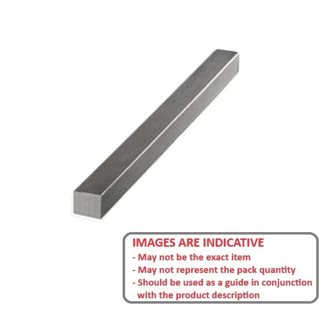 1052441 | 4R-0040-0914-KPU (16 Pcs) --- Square Keysteel Lengths - 3.969 mm x 3.969 mm x 914 mm