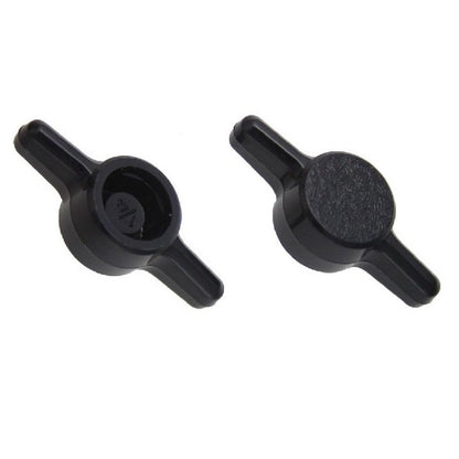 1064461 | KM050M-026-TEE-B (10 Pcs) --- Knobs - M5 (5mm) - Use Own Screw x 26 mm x 6.6 mm