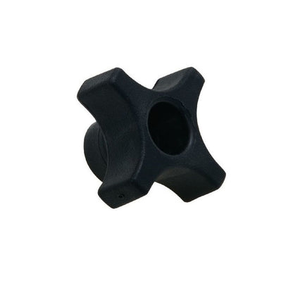 1082027 | KF080M-032-CH (Each) --- Cross Knobs - M8 - 8x1.25mm - 31.75x13.1 mm Female - Brass Knob