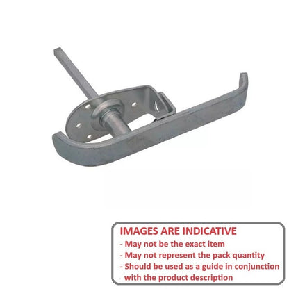 1211879 | HH-109RS (Each) --- Latching Handles - 200.025x155.575x50.8 mm Padlocking
