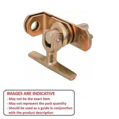 1183631 | HH-111RS (Each) --- Latching Handles - 84.138x31.75x25.4 mm Tee Handle