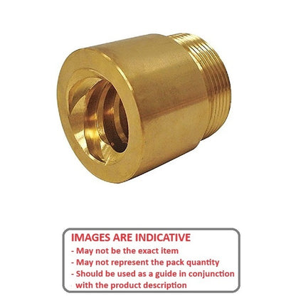 1110044 | AR204RS (Each) --- Nuts Leadscrew - 15.875 mm - 8 - 1 Imperial - Bronze