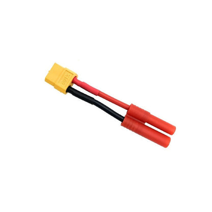 1051223 | LE-BU4-F-XT-F (PK-5) --- Leads Hobby - End Type 1 Bullet - 4mm Female XT-60 Female - Generic