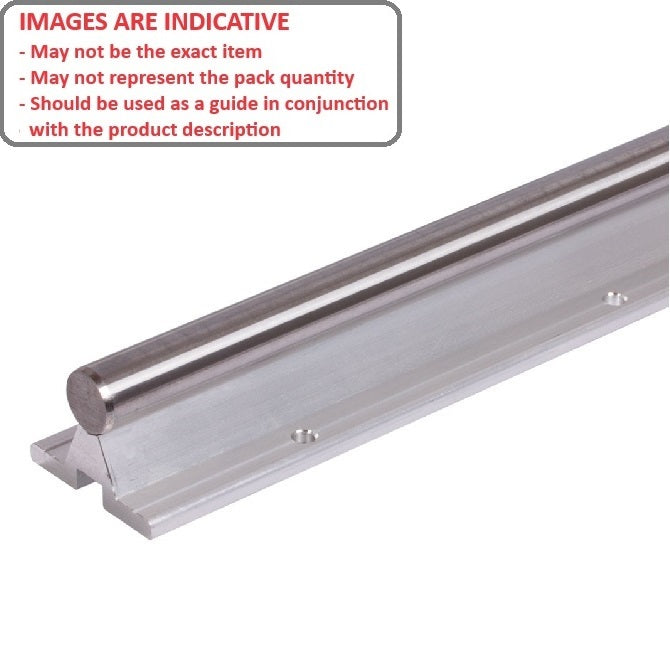 1102509 | TLM-1950RS (Each) --- Rail Supports Linear - 12.7x28.58x609.6 mm With Shaft