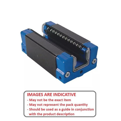 1108541 | TLM-3091RS (Each) --- Rail Systems Type 3 Carriage Linear - Size Reference 15 - 24x34 mm Narrow
