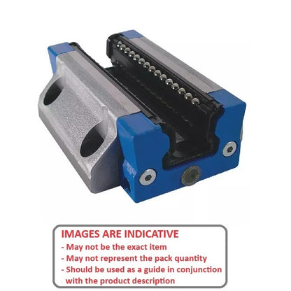 1108544 | TLM-3096RS (Each) --- Rail Systems Type 2 Carriage Linear - Size Reference 15 - 24x47 mm Standard