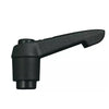 Clamp Standard Levers - M6 -6x1mm- 40 - 40  - Steel with Plastic Coat