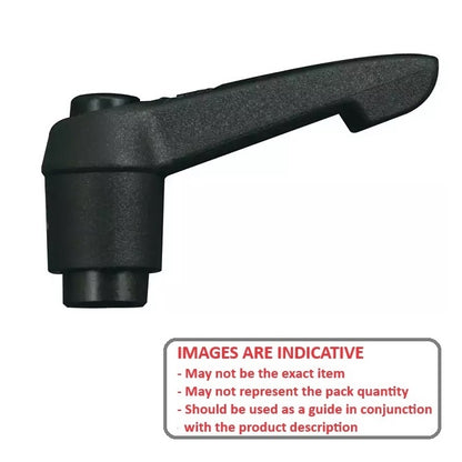 1097532 | KHD-222RS --- Handles - M12x1.75 (12mm Standard) x  Plastic with Fireglass reinforcements x 95 mm