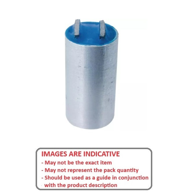1101036 | MAG-D-13-013-C2P (Each) --- 2 Pole Magnets - 12.7x12.7 mm - 1.3 kg Ceramic Insulated Aluminium Press Fit
