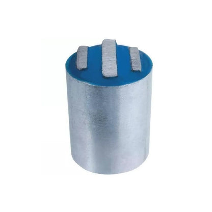 1110903 | MAG-D-16-025-C3T (Each) --- 3 Pole Magnets - 15.875x25.4 mm - 6.2 kg Ceramic Insulated Aluminium Tapped Blind Hole