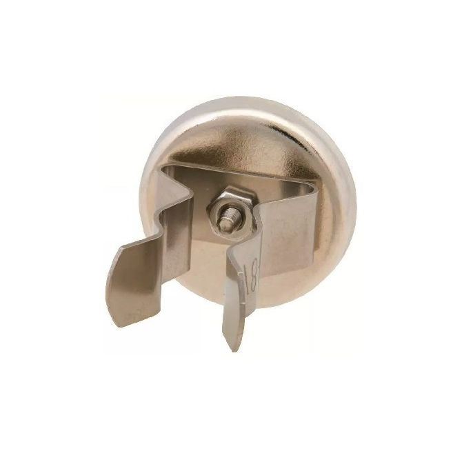 1144326 | MAG-CP-032-21-06-CL (Each) --- Cup Assemblies with Clips Magnets - 31.5x20.57 mm - Option 1 - Stainless Steel Magnet