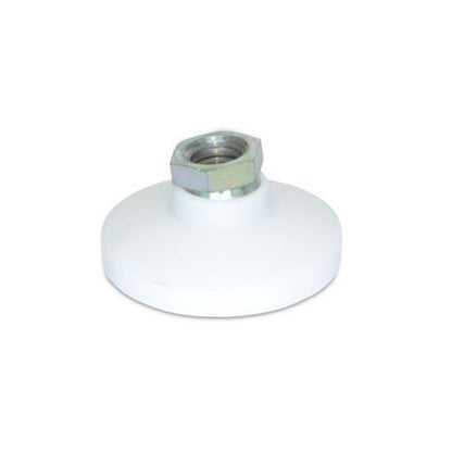 Levelling Socket Mounts - 10-32 UNF -4.76mm- 19.1x13.5 mm - Stainless Steel 303/304 Similar to A2, 18-8 HRB80