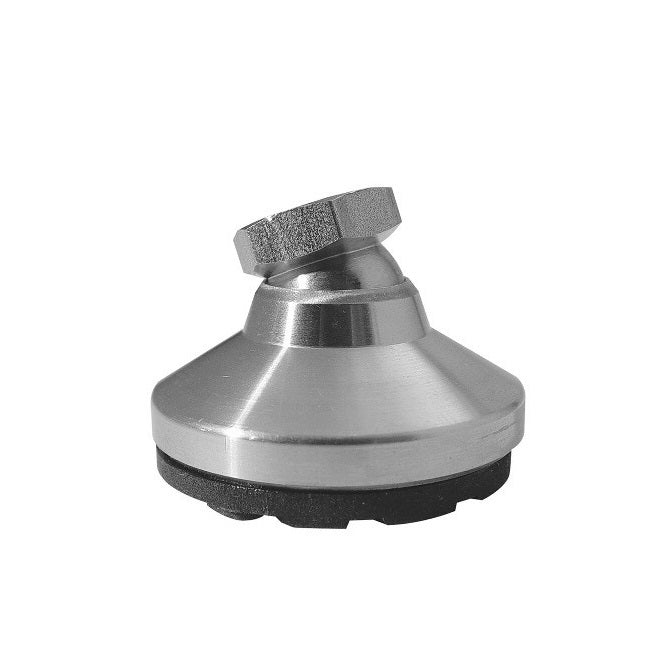 Mounts - Levelling Socket - Swivel - 303 Stainless - Rubber Padded