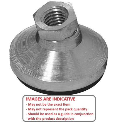 1058160 | MSF-048F-CCCRP (25 Pcs) --- Levelling Socket Mounts - 10-32 UNF (4.76mm) x 19.1 mm x 16.8 mm