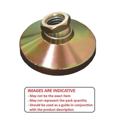 1058147 | MSF-048F-CGC --- Levelling Socket Mounts - 10-32 UNF (4.76mm) x 19.1 mm x 13.5 mm