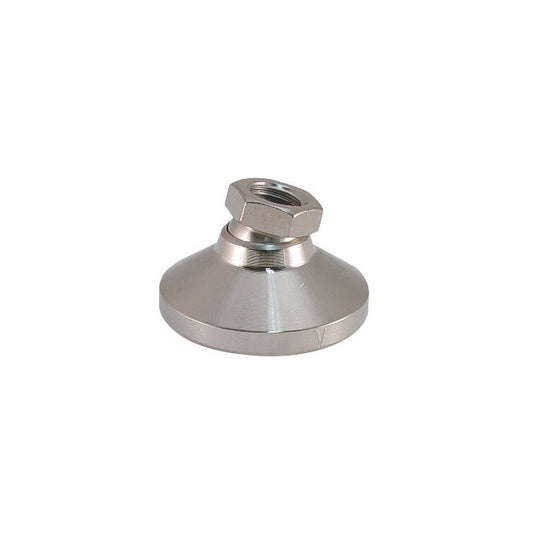 Levelling Socket Mounts - M8 -8x1.25mm- 25x18 mm - Steel