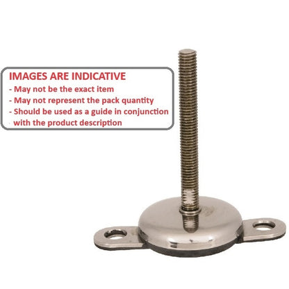 1129696 | MLM-222C-152-S4-AHY2 --- Mounts - 7/8-9 UNC (22.23 mm) x 74.9 mm x 22.1 mm