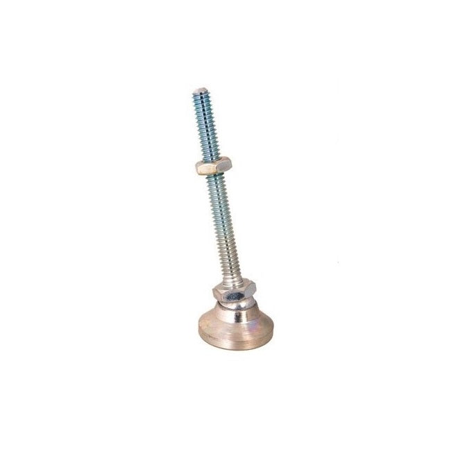 Mounts - Levelling Studded - Swivel - Clear Chromate