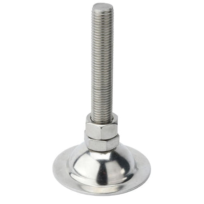 Levelling Studded Mounts - M10 -10x1.5mm- 38x19.5 mm - Stainless Steel 304 Similar to A2, 18-8 HRB80