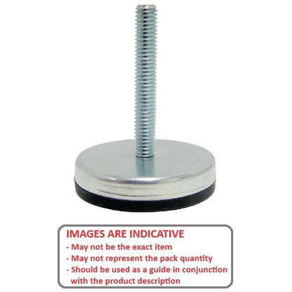 1080153 | MLM-079C-051-S3RP-I --- Levelling Studded Mounts - 5/16-18 UNC (7.94mm) x 51.6 mm