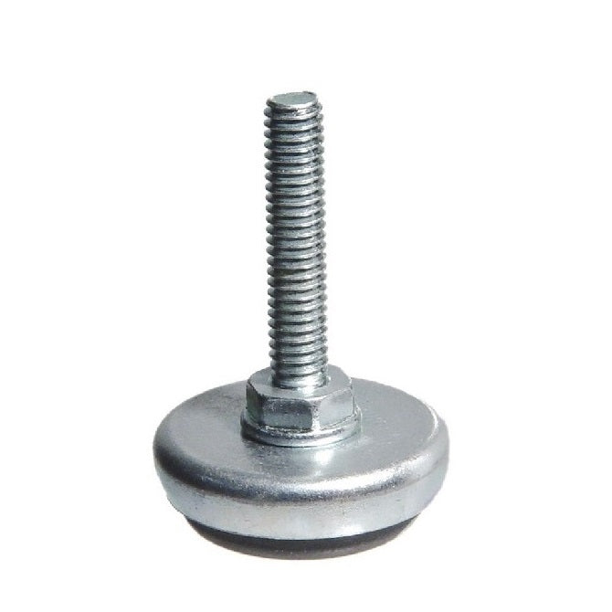 Levelling Studded Mounts - 1/4-20 UNC -6.35mm- 35.1x12.7 mm - Zinc Plated Steel