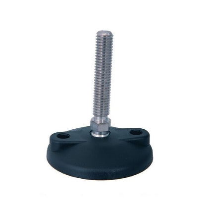 1090192 | MLM-095C-062-S3NY-2LH --- Levelling Studded Mounts - 3/8-16 UNC (9.53mm) x 78.7 mm x 18.3 mm