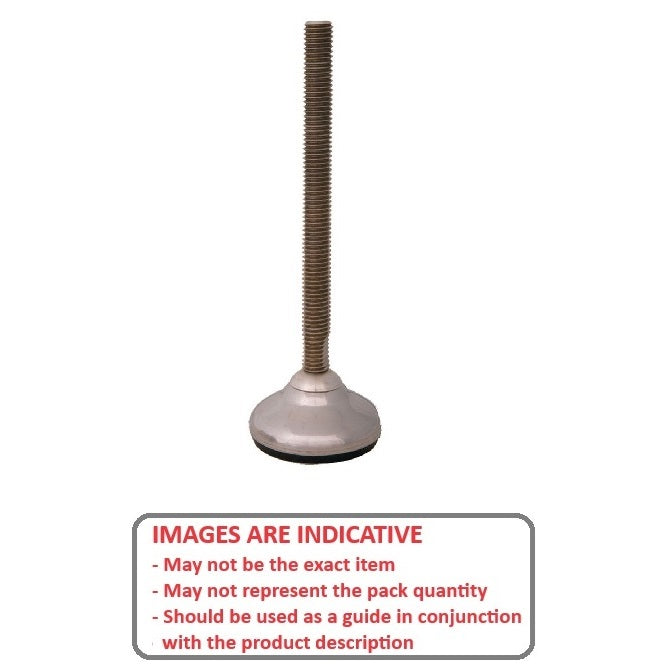 1104422 | MLM-127C-102-S4HY --- Levelling Studded Mounts - 1/2-13 UNC (12.7mm) x 59.9 mm x 33 mm