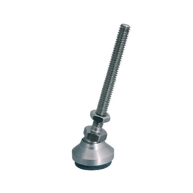 1099279 | MLM-120M-120-CZRP (Each) --- Levelling Studded Mounts - M12 - 12x1.75mm - 60x37 mm Swivel - Steel Mount