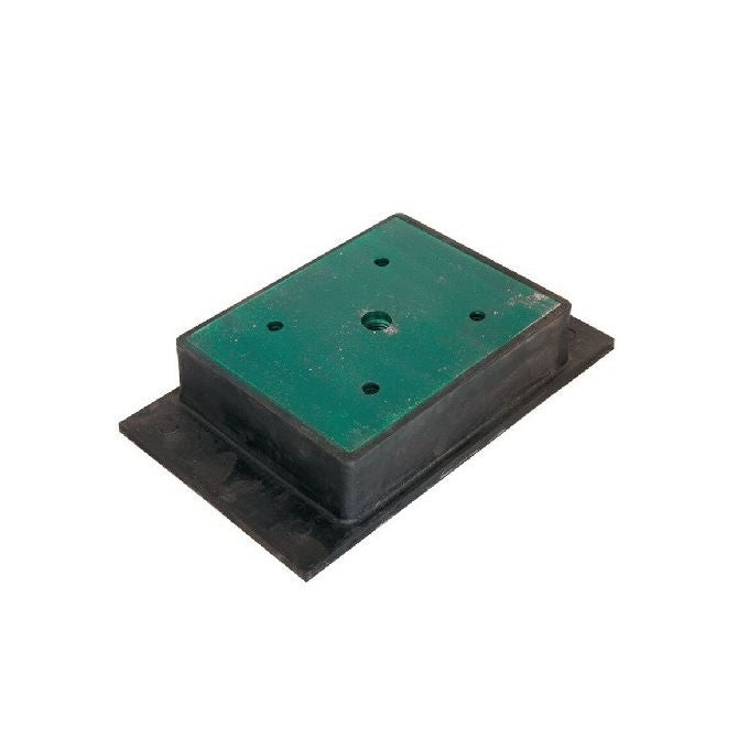 1227877 | MR4-4536 (Each) --- Rectangular 4 Bolt Mounts - 4535.9 Kg - 263.53x180.98 mm - Steel and Neoprene Mount