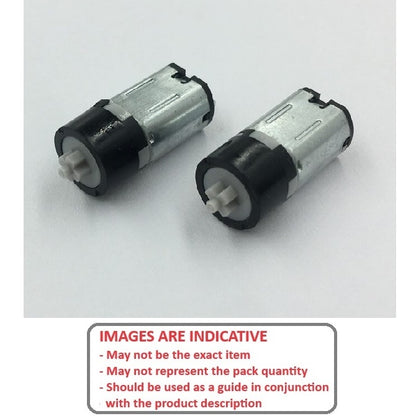 1037543 | 12GM-1-96 (Each) --- DC Gearmotors - DC 1.5 V 31.25 RPM - 96:1 12.1mm Diameter