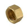 Hexagonal Nuts - M10 -10x1.5mm- 8x17 mm - Brass