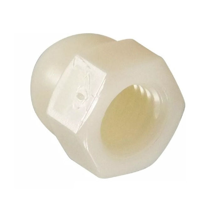 1079139 | NT080M-DM-NY (PK-15) --- Dome Nuts - M8 - 8x1.25mm - Nylon - Zytel 101 - 15 mm Nut