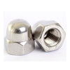 Dome Nuts - M4 -4x0.7mm- 316 Stainless 8 mm