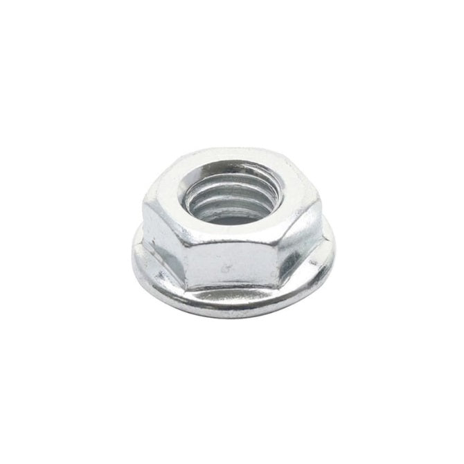 Flanged Nuts - M5 -5x0.8mm- Zinc Plated Steel - -