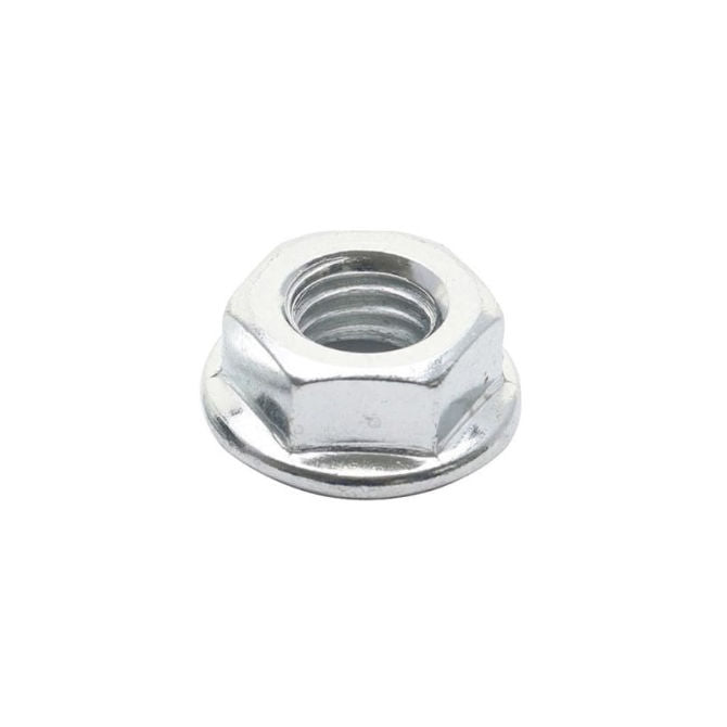 1060489 | NT050M-F-ZP (Each) --- Flanged Nuts - M5 - 5x0.8mm - Zinc Plated Steel - - Nut
