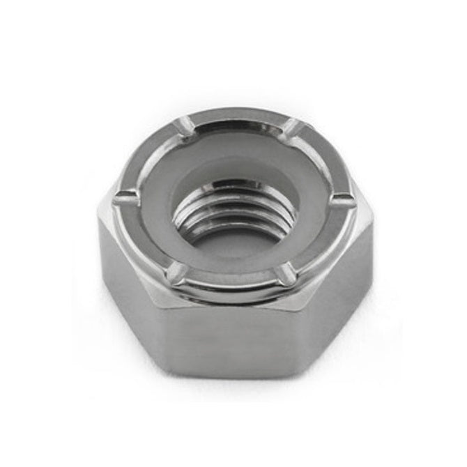 Nuts - Hexagonal - Nylon Insert - Aluminium