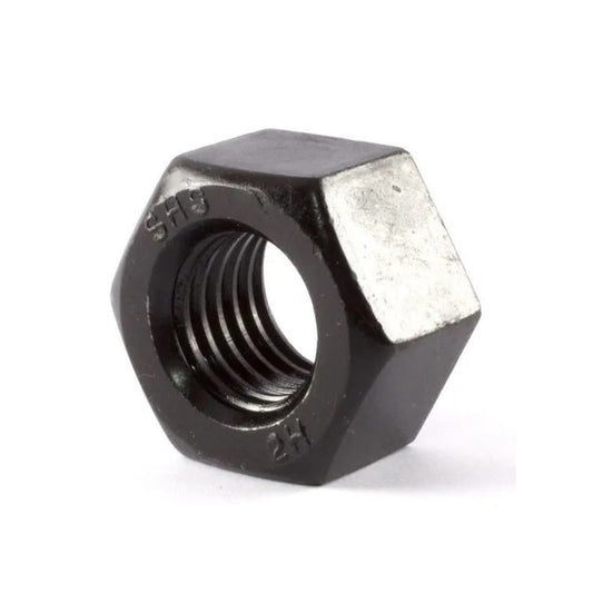 1097449 | NT120MF-LP-CB --- Nuts - M12x1.5 (12mm Fine) Steel - Black Oxide Finish -