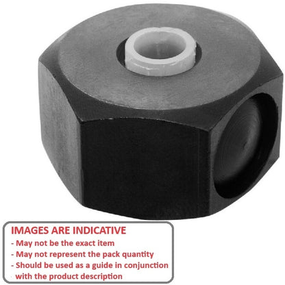 1086722 | NT095C-QH-CB (Each) --- Quick Release Nuts - 3/8-16 UNC - 9.53mm - 25.4 - - - Steel Nut
